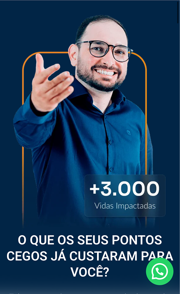 Site antes do método — Ponto Cego
